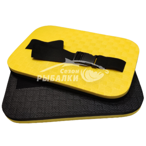 Сидение полиуретановое двухцветное 350х225х12.5мм