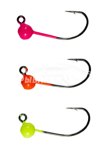 Набор свинцовых джиг головок Cool Place MG3#6 0.75 гр.