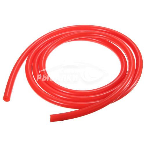 Трубка флюоресцентная Stonfo Tubetto Gomma 5мм 3м цвет - красный