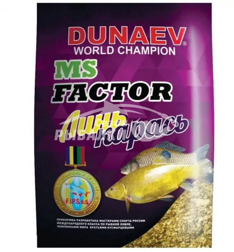 Прикормка Dunaev-MS Factor Линь Карась 1кг