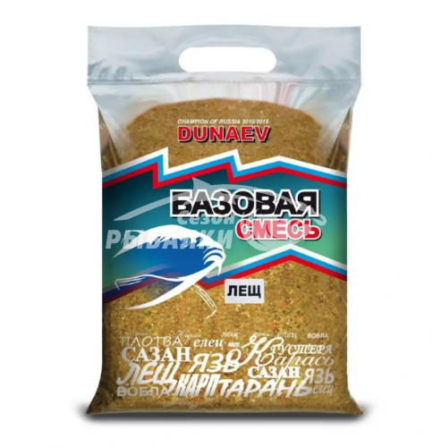 Базовая смесь DUNAEV Лещ 2.5кг