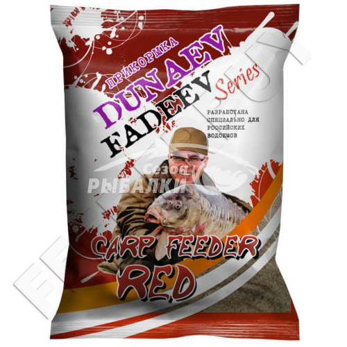 Прикормка DUNAEV-FADEEV Feeder Carp Red 1кг