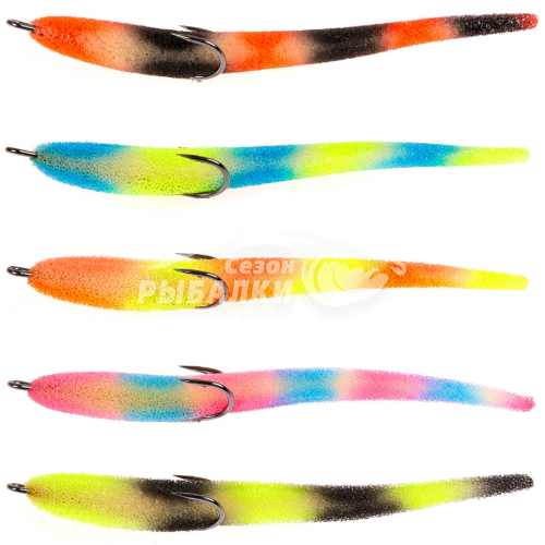 Поролоновая рыбка Jig It 10.5см цвет MIX1