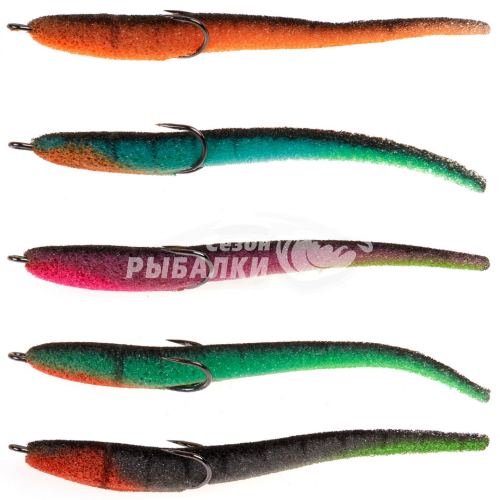 Поролоновая рыбка Jig It 10.5см, цвет MIX3