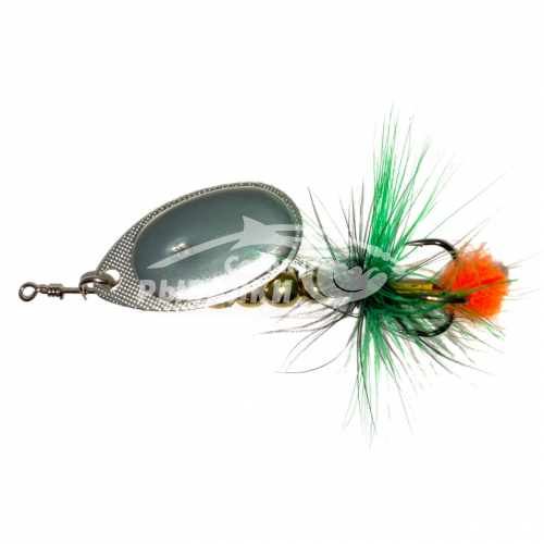 Блесна вращающаяся Silver Stream MIG 3гр цвет - S