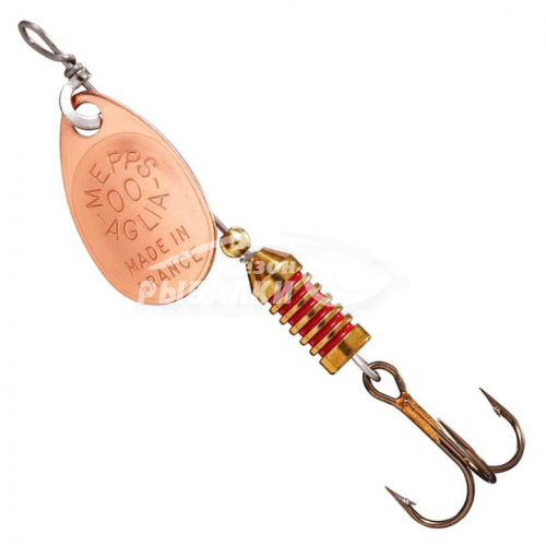 Вращающаяся блесна Mepps Aglia CU №00