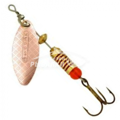 Вращающаяся блесна Mepps Aglia Long CU №00