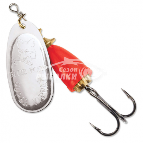 Блесна вращающаяся Blue Fox Vibrax Fluorescent №1 цвет SFR