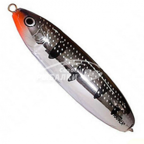 Колеблющаяся блесна-незацепляйка Rapala Minnow Spoon 7см, цвет SH
