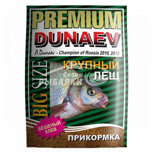 Прикормка Dunaev Premium Лещ Крупная фракция 1кг
