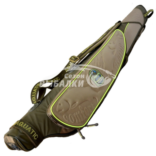 Чехол для удилищ Акватик Ч-09 жёсткий 148см цвет хаки