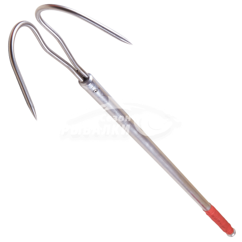 Багор с двойным крючком ручной работы нержавеющая сталь
