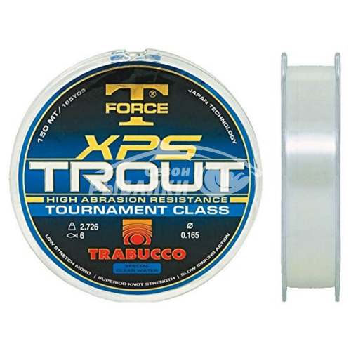 Леска Trabucco T-Force XPS Trout Competition 150м 0.181мм