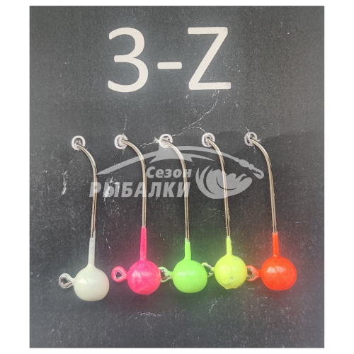 Набор джиг-головок Kum Нo 0.35гр №6