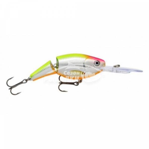 Воблер Rapala Jointed Shad Rap 40мм 5гр цвет CLS