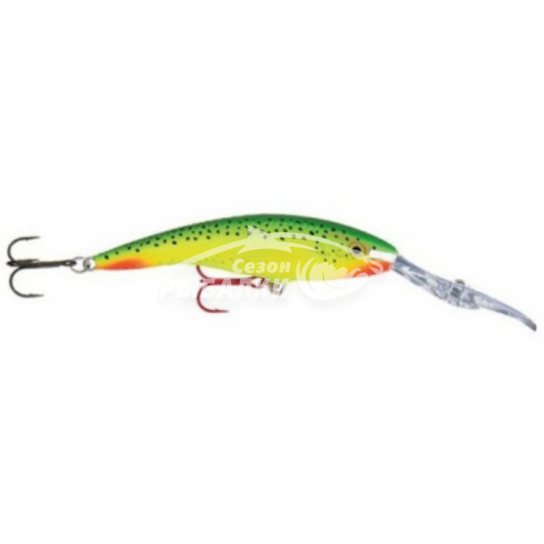 Воблер Rapala Tail Dancer Deep 110мм 22гр цвет GPT