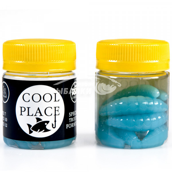 Cool Place Maggot 4см сыр цвет 6С Светонакопительный
