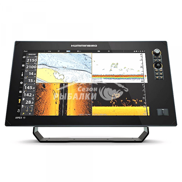 Эхолот HUMMINBIRD APEX 19 CHIRP MEGA SI+ GPS