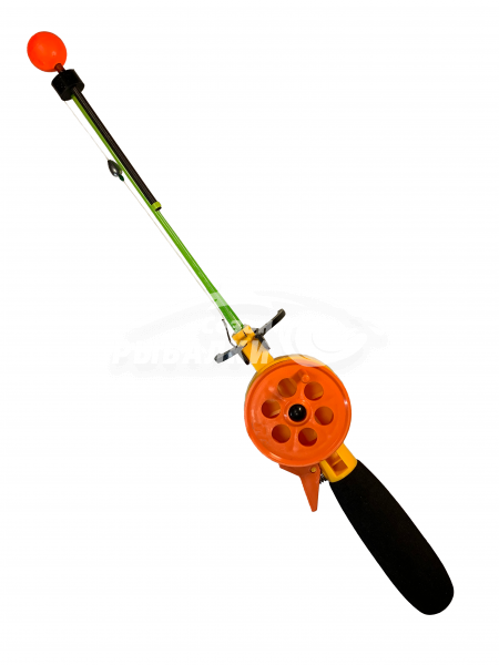 Удочка оснащённая для зимней рыбалки