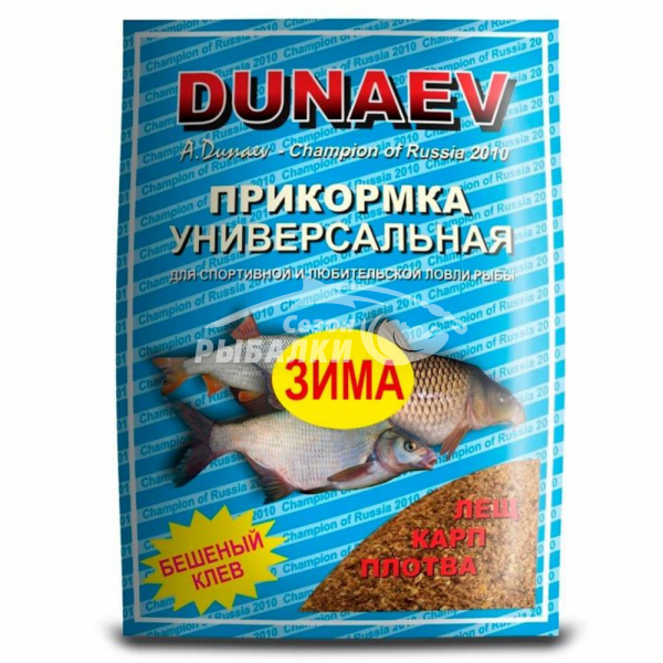 Прикормка зимняя Dunaev ice-Классика 0.75кг Универсальная