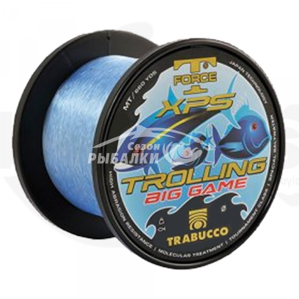 Леска троллинговая Trabucco T-Force XPC Trolling Big-Game 600м 0.3мм 11.34кг