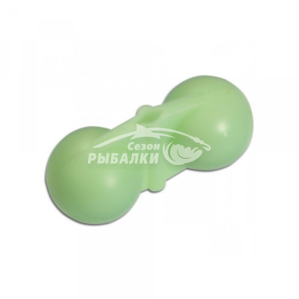 Бусина двойная с шумовой камерой светонакопительная