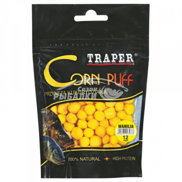 Насадка Traper Corn Puff плавающая 4мм 20гр Мёд