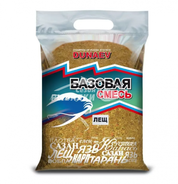 Базовая смесь DUNAEV Лещ 2.5кг