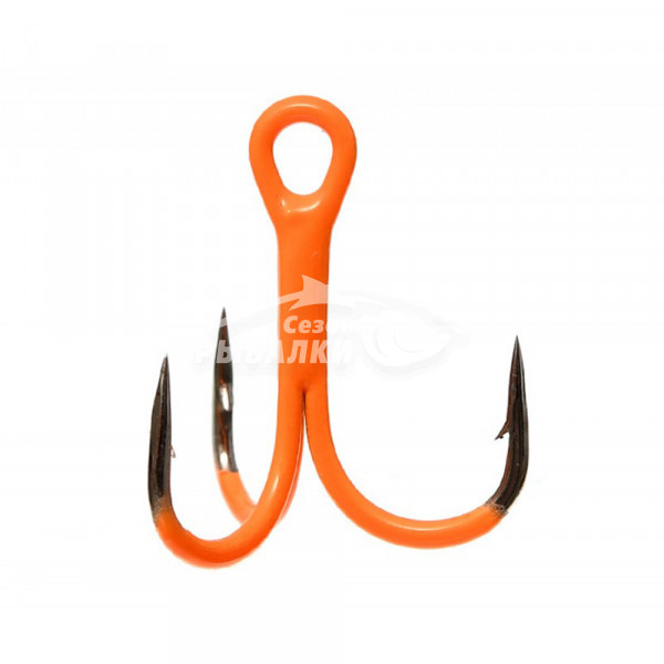 Крючок тройной Flagman Treble hook F36 Orange №4
