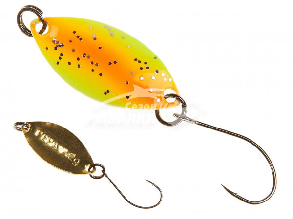 Блесна колеблющаяся Lucky John PEPA 2.5см 2.2гр цвет 004