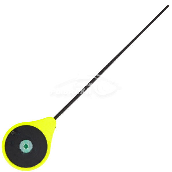 Зимняя удочка Lucky John Mormax 24см, жёлтая