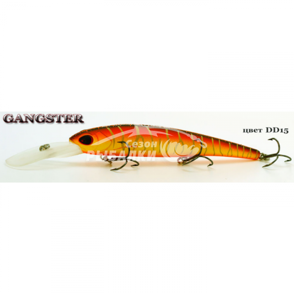 Воблер Silver Stream GANGSTER 120мм, 18.5гр, цвет DD-15