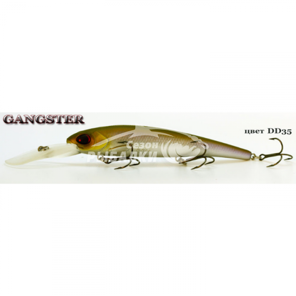 Воблер Silver Stream GANGSTER 120мм, 18.5гр, цвет DD-35