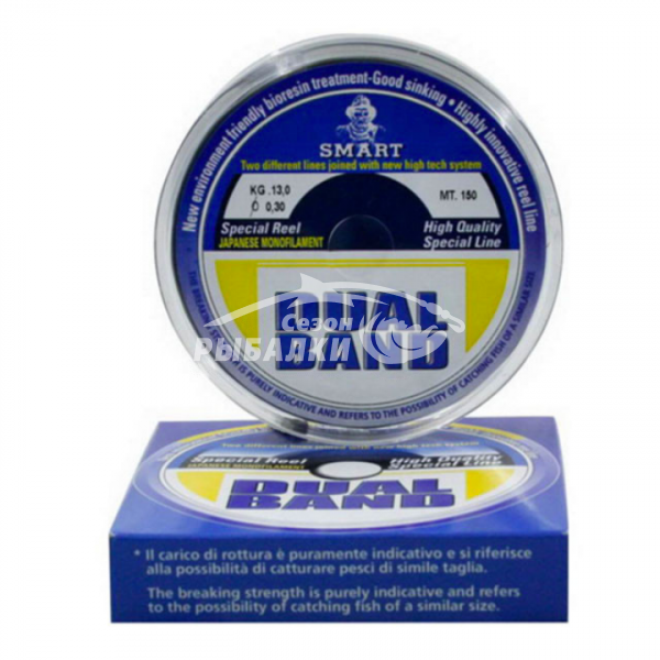 Леска Maver DUAL BAND 150м 0.25мм