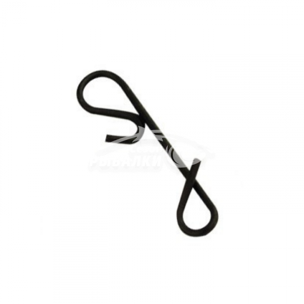 Застёжки безузловые Silver Stream Line Connector S, Black