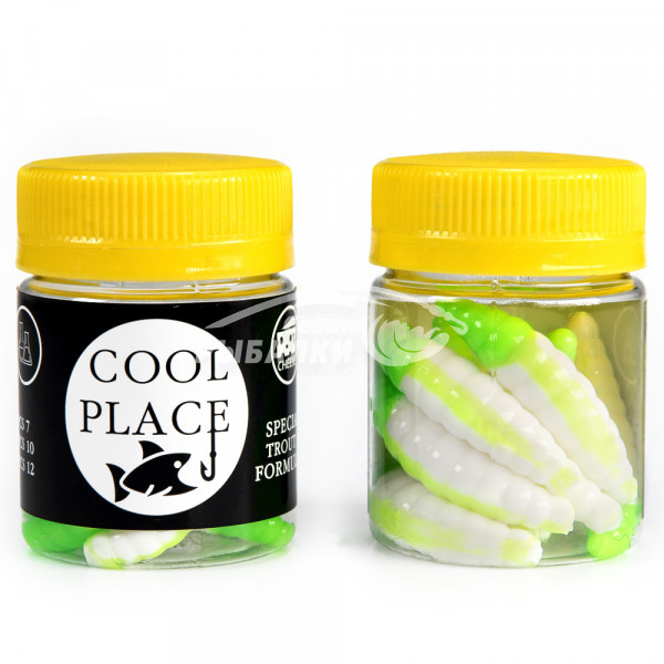 Cool Place Maggot 4см сыр цвет 07