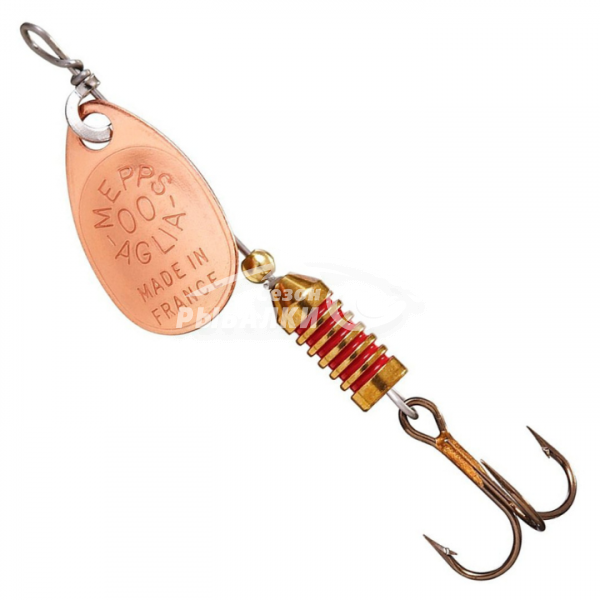 Вращающаяся блесна Mepps Aglia CU №00