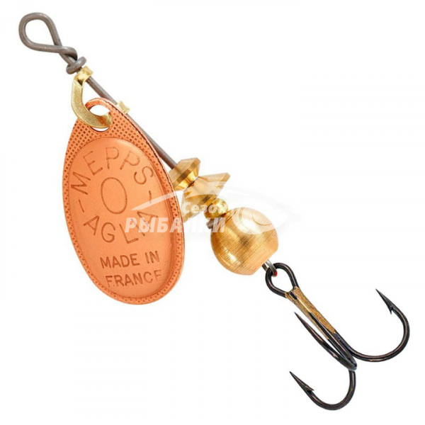 Вращающаяся блесна Mepps Aglia CU №0