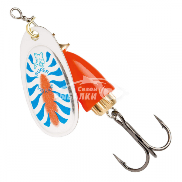 Блесна вращающаяся Blue Fox Vibrax Fluorescent №1 цвет BFR