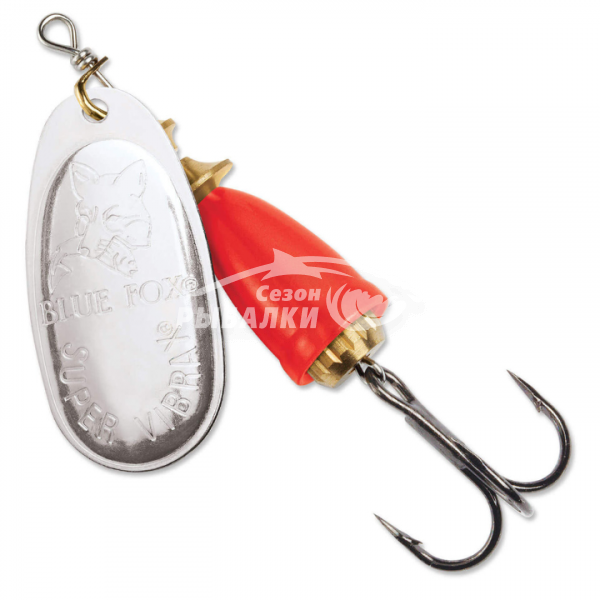 Блесна вращающаяся Blue Fox Vibrax Fluorescent №2 цвет SFR