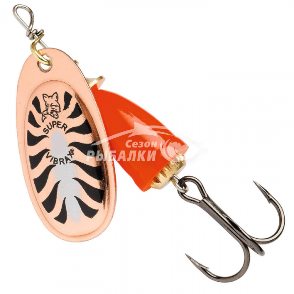 Блесна вращающаяся Blue Fox Vibrax Fluorescent №6 цвет CFR