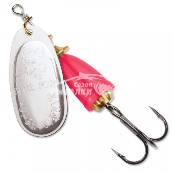 Блесна вращающаяся Blue Fox Vibrax Fluorescent №6 цвет SFP