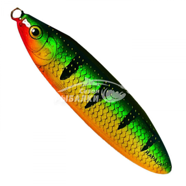 Колеблющаяся блесна-незацепляйка Rapala Minnow Spoon 8см, цвет P