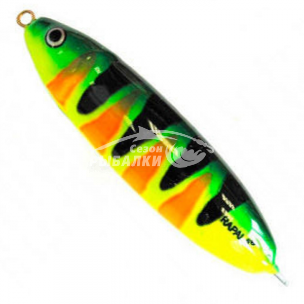 Колеблющаяся блесна-незацепляйка Rapala Minnow Spoon 8см, цвет RBPU