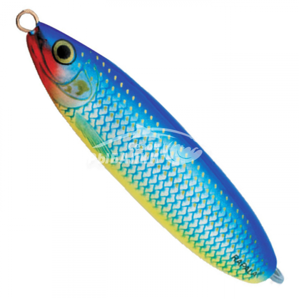 Колеблющаяся блесна-незацепляйка Rapala Minnow Spoon 10см, цвет BSH