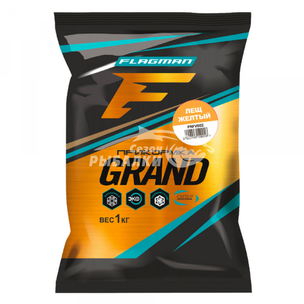 Прикормка Flagman Grand Лещ Жёлтый 1кг