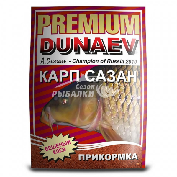 Прикормка Dunaev Premium Карп-Сазан 1кг