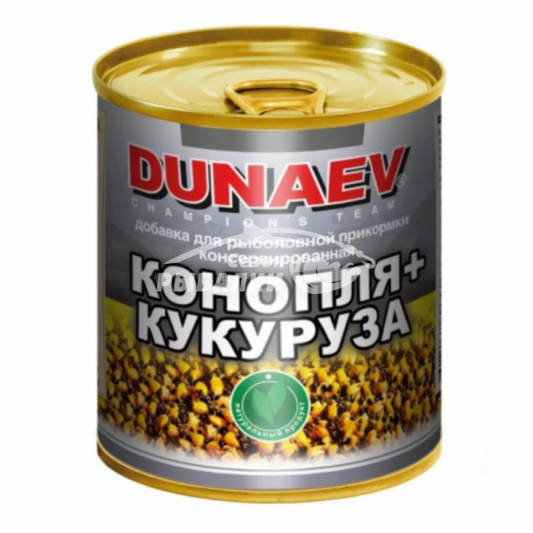 Добавка для прикормки Дунаев Конопля Кукуруза 320мл