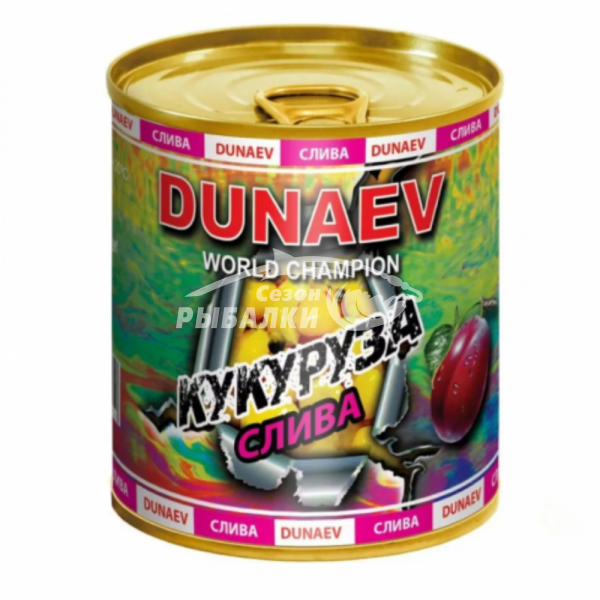 Добавка для прикормки Дунаев Кукуруза Слива 320мл