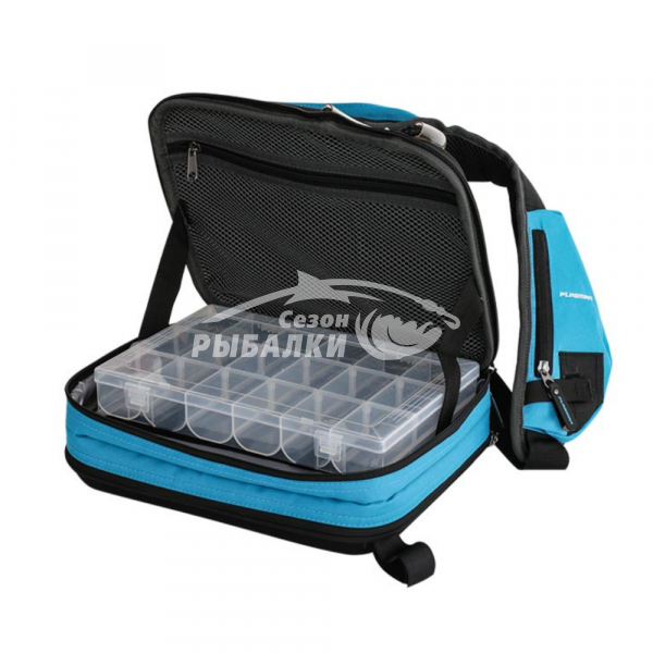 Сумка-рюкзак Flagman спиннинговая с 2 коробками 34x24x10см